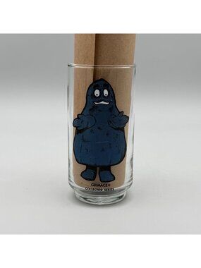 Grimace Collector Series Glass Vintage McDonalds 1970s Character Collectible